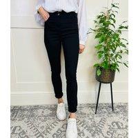 Black Waist Enhancer Skinny Jeans Size 10L