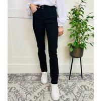 Black Waist Enhancer Slim Jeans Size 12L