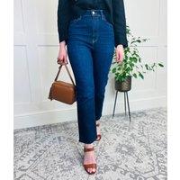 Denim Clayton High Rise Straight Leg Jeans Size 14
