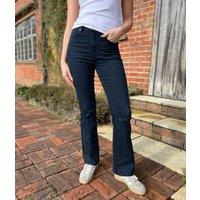 Navy Eva Bootcut Jeans Size 18XS