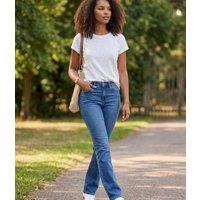 Mid Denim Eva Bootcut Jeans Size 22S