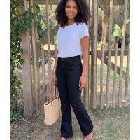 Black Eva Bootcut Jeans Size 6R