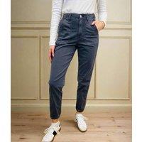 Ash Slim Fit Casual Cuffed Trousers Size 8L