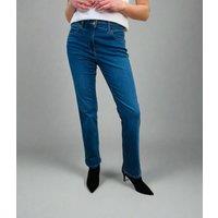 Mid Denim Lift Slim & Shape Skinny Jeans Size 8S