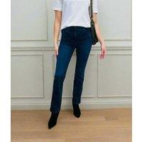 Navy Lift Slim & Shape Bootcut Jeans Size 18L