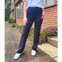 Navy Cotton Rich Straight Leg Joggers Size 20