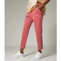 Mid Red Twister Chino Trousers Size 22R