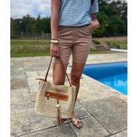 Beige Classic Chino Shorts Size 8