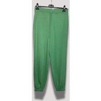 Light Green Cotton Rich Cuffed Joggers Size 10R
