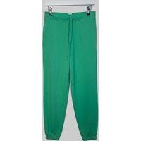 Green Cotton Rich Cuffed Joggers Size 18R