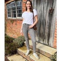 Grey Lily Slim Fit Jeans Size 8R