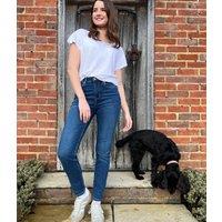 Denim Blue Lily Slim Fit Jeans Size 6S