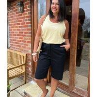 Black Smart Chino Shorts Size 24S