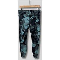 Turquoise Grey Good Move High Waisted Leggings Size 22