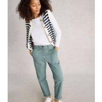 Light Green Twister Chino Trousers Size 18R