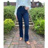 Dark Indigo Bootflare Jeans Size 14R