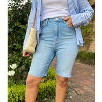 Light Denim Bermuda Shorts Size 16