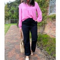 Black Straight Leg Chino Trousers Size 24XS