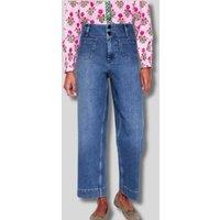 Mid Denim Primrose Patch Pocket Jeans Size 4
