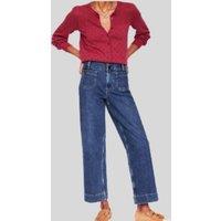 Dark Denim Primrose Patch Pocket Jeans Size 8