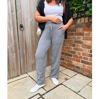 Grey Knitted Joggers Co-Ord Size 16