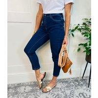 Indigo Straight Leg Sara Jeans Size 28L