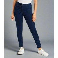 Navy Susie Slim Leg Jeans Size 12S