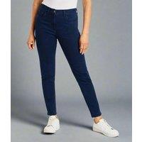 Navy Susie Slim Leg Jeans Size 26R