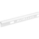 Homelux 10mm Quadrant PVC Tile Trim - Gloss White - 1.83m
