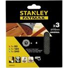 Stanley Fatmax 115mm ROS Sheets MESH Mixed Pack - STA39237-XJ