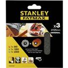Stanley Fatmax 125mm ROS Sheet MESH Mixed Pack - STA39267-XJ
