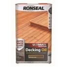 Ronseal Ultimate Protection Decking Oil Natural Oak - 5L