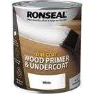Ronseal One Coat Wood Primer & Undercoat - 750ml