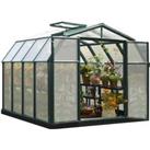 Palram 8X8Canopia Hobby Gardener Greenhouse - Green