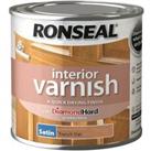 Ronseal Interior Varnish Satin French Oak - 250ml