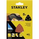 Stanley Detail Head Sanding Sheets 240G - STA32437-XJ