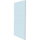 French Shaker Kitchen Clad on Base Panel (H)900 x (W)591mm - Light Blue