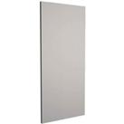 High Gloss/Modern Slab/Handleless Kitchen Clad on Wall Panel (H)752 x (W)343mm - Gloss Grey