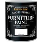 Rust-Oleum Gloss Furniture Paint White Frost - 750ml
