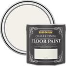 Rust-Oleum Chalky Floor Paint Chalk White - 2.5L