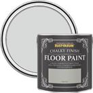 Rust-Oleum Chalky Floor Paint Winter Grey - 2.5L