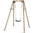 Plum Wooden Single Swing Set
