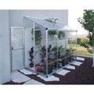 Palram 8 x 4ft Canopia Lean To Grow House Hybrid - Silver
