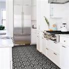 FloorPops Peel and Stick Self Adhesive Floor Tiles Gothic - 0.93 sqm Pack