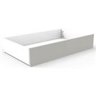 Fitted Bedroom Double Internal Drawer - Grey