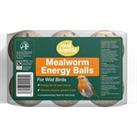 Wild Appetite Energy Balls with Mealworms for Wild Birds - Pack of 6