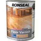 Ronseal Diamond Hard Floor Varnish - Clear Satin 5L