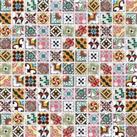 House of Mosaics Geo Blush Mosaic Tile Sheet