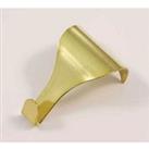 Picture Rail Hook - Brass - 2 Pack