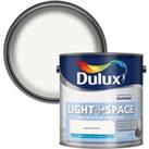 Dulux Light & Space Matt Emulsion Paint Absolute White - 2.5L
